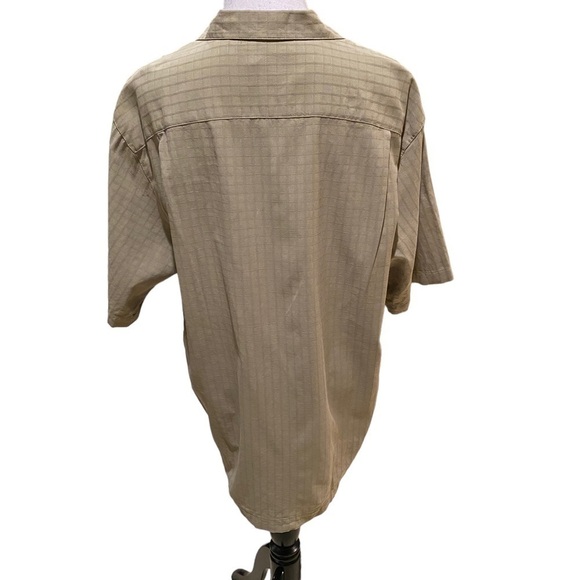 Caribbean Button Up Men’s Loose Shirt Casual Vacation Shirt Sz XL Silk & Cotton - Picture 5 of 14